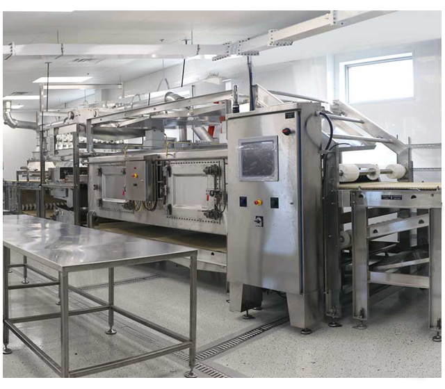 AMTek industrial microwave cooking system