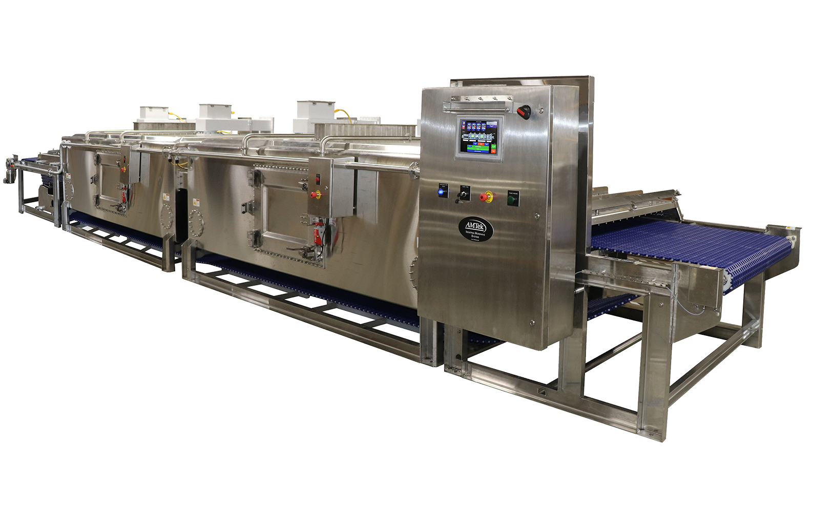 AMTek microwave system for industrial processing
